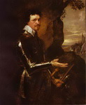 Thomas Wentworth, 1st Earl of Strafford in an Armor.