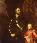 Thomas Howard, 2nd Earl of Arundel and Surrey with His Grandson Lord Maltravers.
