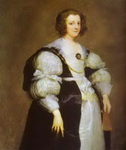 Portrait of Dona Polyxena Spinola Guzmán de Laganés.